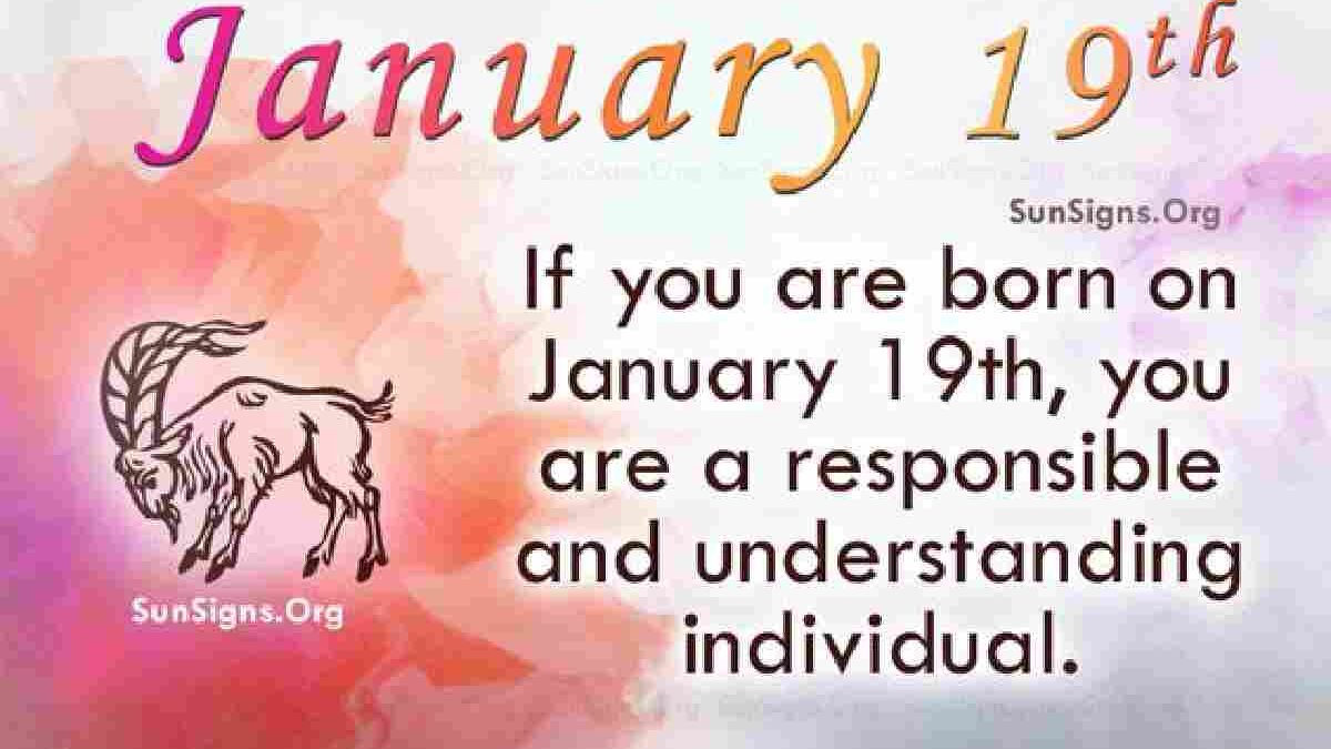 January 19 Zodiac Sign – Capricornus, Gemstone, and More