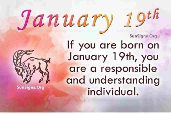 January 19 Zodiac Sign