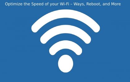 optimize your wi fi speed