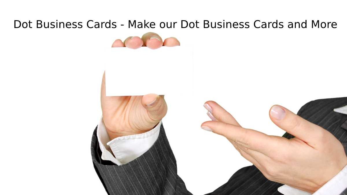dot business cards