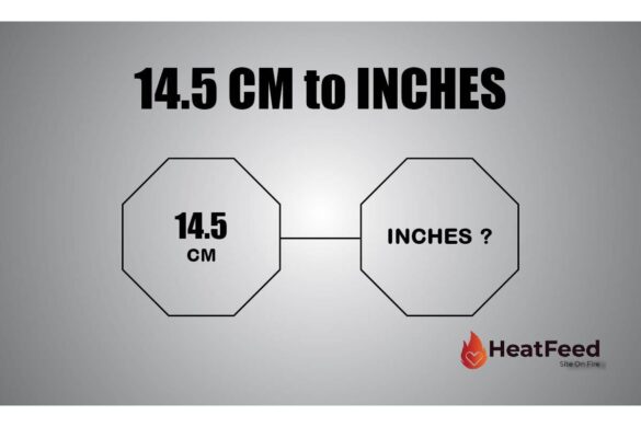 14.5 CM to Inches