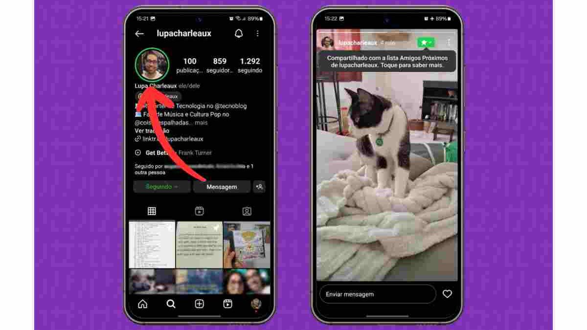 Story Instagram Anônimo – Describe, Briefly