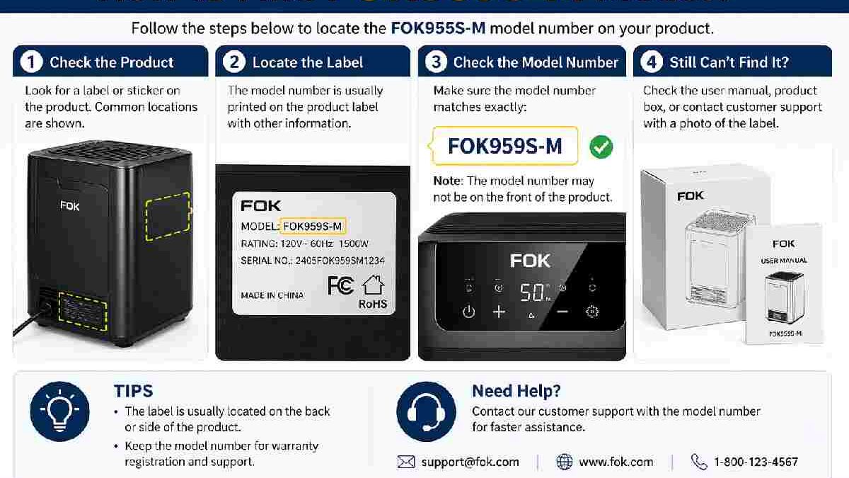How to Find FOK959S-M Model? (Complete Guide for Beginners)