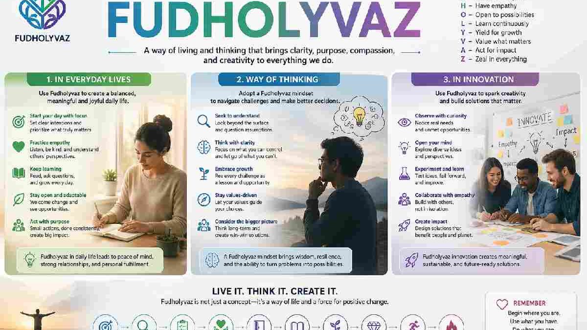 How to make use of Fudholyvaz in everyday lives, way of thinking, and innovation