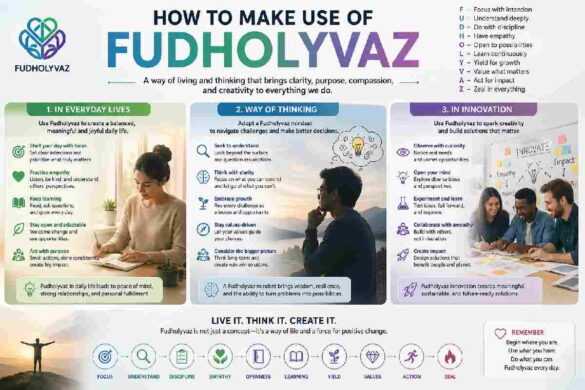 use of Fudholyvaz in everyday lives